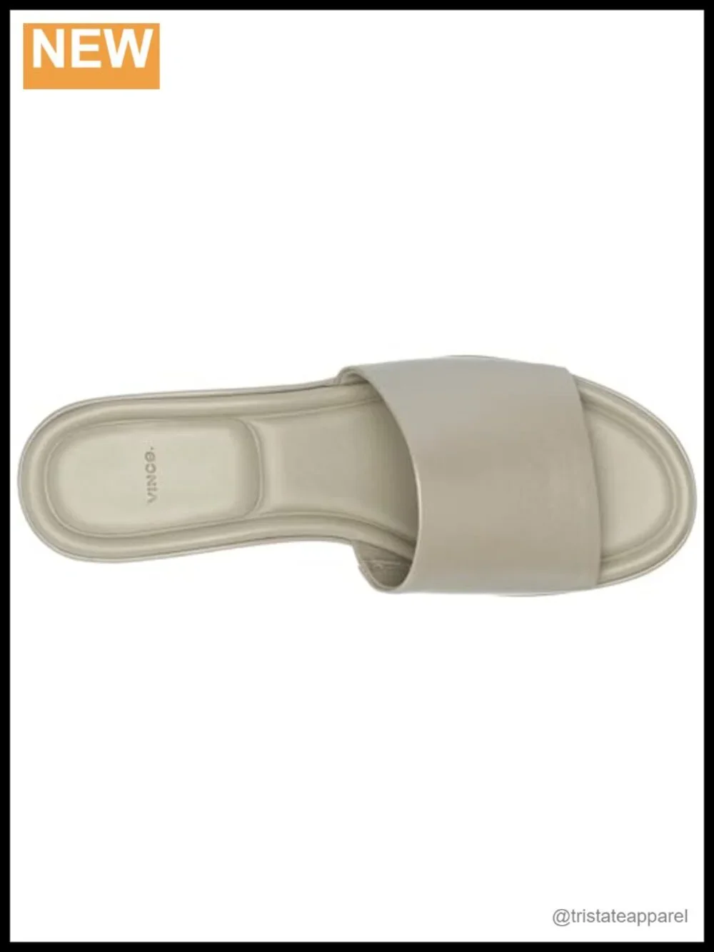 Leather Platform Wedge Slide Sandals 3in Heel 1.5in Comfort